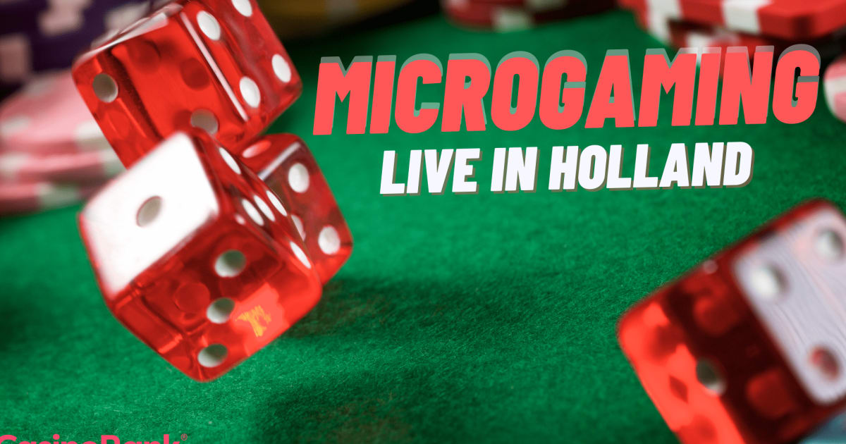 Microgaming lleva sus tragamonedas en línea y juegos de casino en vivo a Holanda